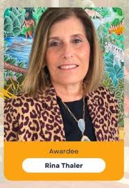 Rina Thaler Is First Eastern Shore Recipient Of The “Sue Hess Legacy Arts  Advocate Of The Year” For Maryland