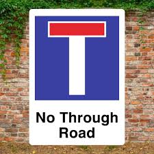 No Through Road Sign – The Sign Shed