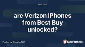 Could the geek squad help me at best buy or do i have to depend . Are Verizon Iphones From Best Buy Unlocked Macrumors Forums