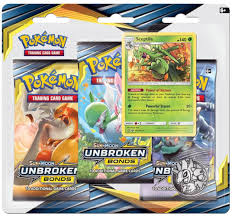When you have a partner you can count on, nothing can stop you! Pokemon Sun Moon Sm10 Unbroken Bonds 3 Booster Blister Pack Sceptile Promo Pokemon Sealed Products Pokemon Blister Packs Collector S Cache