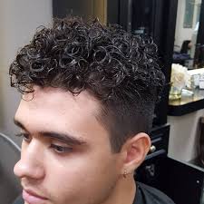 Merm Men S Perm New Trend Men S Curly Hairstyles Permed Hairstyles Curly Hair Men