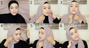 Tutorial Hijab Pashmina Simple Dan Mudah Kursus Hijab Fotografi Model Pakaian Wajah