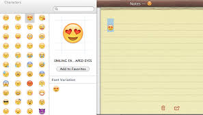 You can find it in the left pane of the special characters window. How To Use Emojis On A Mac 4 Steps With Pictures Wikihow