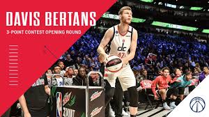Davis Bertans Opening Round 2020 Nba All Star 3 Point Contest Youtube