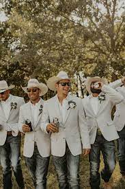 Amber Clint Wedding Westernweddingmagazine Com Western Wedding Groomsmen Country Wedding Groomsmen Wedding Groomsmen Attire