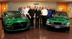 Building upon the already crazy tech of the dodge challenger srt hellcat redeye, the super stock is meant to dominate in speed. Green 2020 Ford Mustang Shelby Gt500 Remembers The 1968 Exp500 Prototype Carscoops