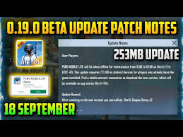 Pubg mobile lite official socal media link. Pubg Mobile Lite 0 19 0 Beta Update Release Date Size And List Of New Features