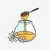 Honey pms, hex, rgb and cmyk color codes. 1