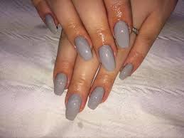 Glitter nail art forpretty dipping acrylic powder unha nails polvo acrilico colored nagel poeder akril pudra poudre pour ongle budget acrylic nails grey. Vogue Beauty Woodley Ar Twitter We Are Loving This Light Grey Gel Bottle Colour Called V103 Gelbottleinc Coffinshaped Long Acrylicnails Nsi Grey Shiny Beautysalon Woodleyprecinct Love V103 Https T Co 765dcs6uyf