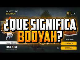 A partir del 22 de agosto, los jugadores de free fire podrán conseguir al intercambiar fragmentos renacientes que se conseguirán al completar las misiones que aparecen en su sección de renacer. Que Significa Booyah Youtube