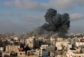 The bbc's lyse doucet tells pri's the world that residents can't find shelter, despite israeli assurances to the. Israeli Airstrikes Rock Gaza After Hamas Rockets Hit Israel In Photos Pacific Standard