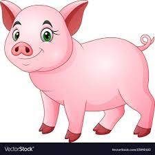 Illustration Of Cute Pig Cartoon Download A Free Preview Or High Quality Adobe Illustrator Ai Eps Pdf And High Resoluti Pig Illustration Pig Cartoon Cartoon