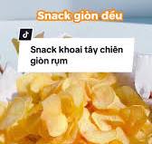 Snack Khoai Tây Chiên Giòn Rụm - Cách Làm Món Ăn Từ Khoai Tây