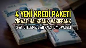 Kamu Bankalari Ziraat Bankasi Halkbank Ve Vakifbank Konut Tasit Sosyal Hayati Destek Ve Tatil Kredisi Olmak Uzere 4 Kredi Paketi Sunacak