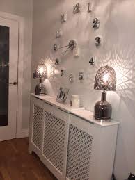 Hallway Radiator Cover Wall Clock Lamps Home Decor Decor Room Decor