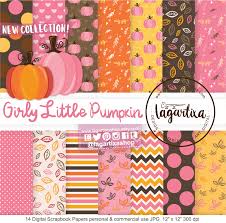 Download Happy Autumn Thanksgiving Day Hello Autumn Fall Digital Paper Patterns Pink Little Pumpkin Girly Digital Paper Patterns Leaves Autumn Fall Patterns Orange Polka Dots Stripes Chevron Backgrounds Fondos De Calabaza Otono