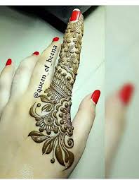 Sffu Side Mehandi Finger Henna Designs Henna Designs Hand Mehndi Designs For Girls