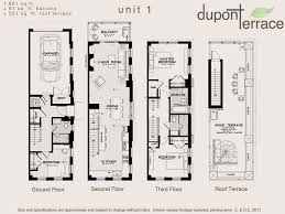 Architecture Urban Townhouse Floor Plans Fresh Toronto Dupont Terrace Plan Intended For Ideas 13 Terrace Floor Luxury Townhouse Narrow House Plans