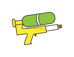 To craft it drop 3 iron ingots and a water bucket and to use it simply right click. How To Draw A Simple Easy Water Gun Super Soaker For Kids Rainbow Printables