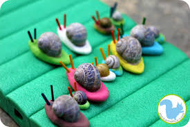 Snails Plasticine Kinder Basteln Einfach Kinder Basteln Draussen Kinder Basteln Natur