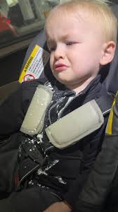 A momma looking for some help 🥺 Kyler gets terribly car sick with almost  any drive mostly over an hour, but today we didn't make it 30 min 😭 He  screams, fusses,