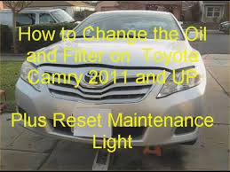 Find a nearby independent amsoil dealer or retailer using the amsoil locator. How To Change Oil And Filter On Toyota Camry 2011 And Up Plus Reset Maintenance Light Youtube