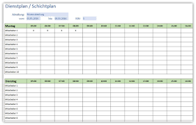 Wo sie doch schon excel verwenden! Einfacher Dienstplan Schichtplan Dienstplan Erstellen Dienstplan Excel Vorlage