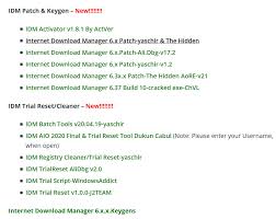 What is the idm trial reset? Internet Download Manager 6 37 Build 10 Page 19 News Updates Nsane Forums