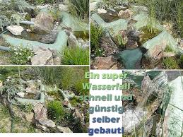 Sie brauchen dafür lediglich ein becken, eine pumpe und zugang zu elektrizität. Wasserfall Fur Teich Und Garten Selber Bauen Mit Bauanleitung Teichfilter