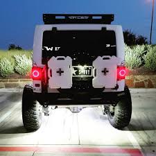 Round Jeep Wrangler Led Litedot Tail Lights By Offroad Only Oro Follow Us Facebook Com Crawlhers Instagram Crawlher Jeep Off Road Led Lights Jeep Wrangler