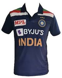 Maybe you would like to learn more about one of these? India Cricket Jersey 2021 Team Odi Shirt Ipl T20 World Cup Byju S Ebay