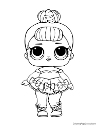 Over 40 free pictures to print. Lol Doll Baby Cat Coloring Page Free Coloring Library