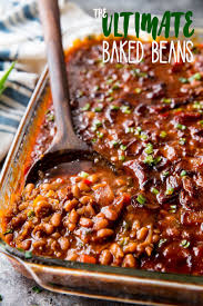 The Ultimate Easy Bbq Baked Beans Easy Peasy Meals Recipe Bbq Baked Beans Turkey Recipes Thanksgiving Baked Beans