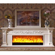 Consider this when measuring for and purchasing decorative stone. Living Room Decorating Warming Fireplace Wooden Fireplace Mantel W200cm Electric Fireplace Insert Led Optical Artificial Flame Fireplaces Aliexpress