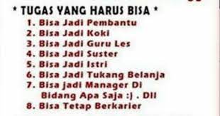 Di akhir pekan seperti ini, tentu saja istri butuh akan hiburan. Para Suami Baca Jangan Remehkan Pekerjaan Istri Di Rumah