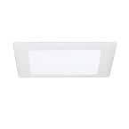 The frame either screws into the ceiling or slides into position on a metal track below the fixture for the lightbulbs. Square Recessed Lighting Trims Recessed Lighting The Home Depot
