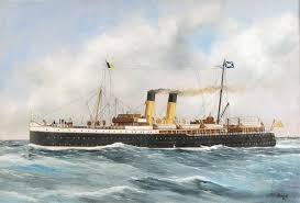 The steamship Bruges by A. J. Jansen