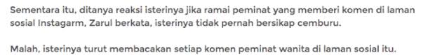 Viviana abdullah interview bersaam zarul umbrella. Isteri Zarul Umbrella Yang Jarang Diperlihatkan Kepada Umum Jom Lihat Wajahnya Soya Lemon