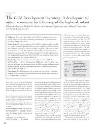 Image result for Child Development Inventory