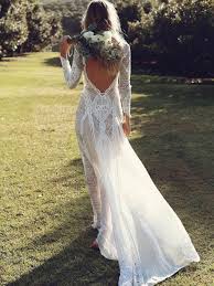 103 backless lace wedding dresses found. Long Sleeve Lace Backless Wedding Dress 09b095