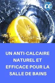 Un Anti Calcaire Naturel Et Efficace Pour La Salle De Bains Anti Calcaire Naturel Anti Calcaire Maison