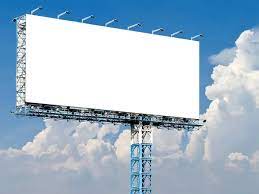 Outdoor Branco Para Cartaz Publicidade Livre Outdoor Branco Para  Publicidade — Foto © totojang1977@gmail.com #440356486