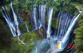 Hasil gambar untuk air terjun tumpak sewu