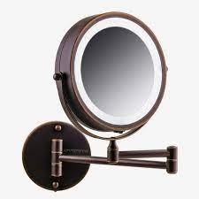 Ovente wall mount led lighted makeup mirror, 9.5 inch, battery or usb adapter operated, dimmable, 1x/10x magnification, antique brass (mlw45ab) 4.3 out of 5 stars. 14 Best Lighted Makeup Mirrors 2021 The Strategist