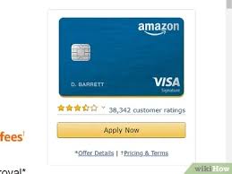 To confirm the changes, click save. How To Apply For An Amazon Credit Card 10 Steps With Pictures