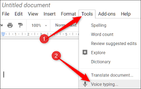 After this, click on tools available on the taskbar and. How To Use Voice Typing In Google Docs