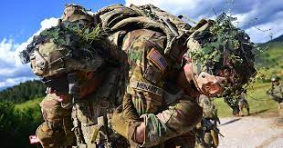 Assuming you've only taken a short break from weightlifting, this is most likely due to a decrease in glycogen stores, not due to actual muscle loss. Army Combat Fitness Test