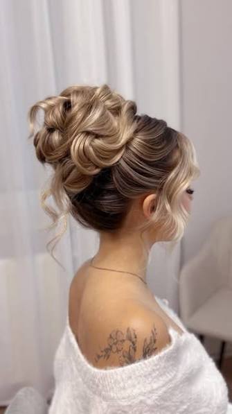 High Bun Updo • 4K reels on Instagram