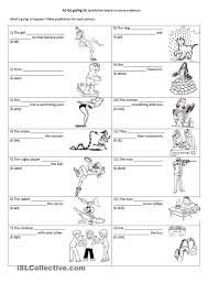 To Be Going To Prediction 2nd Grade Worksheets Text Based Evidence Esl Worksheets For Beginners