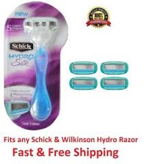 Stock up on your favorite blade refills right here. 5 Schick Hydro Silk 5 Razor Blades Women S Refills Cartridges Shaver Handle 4 841058007029 Ebay